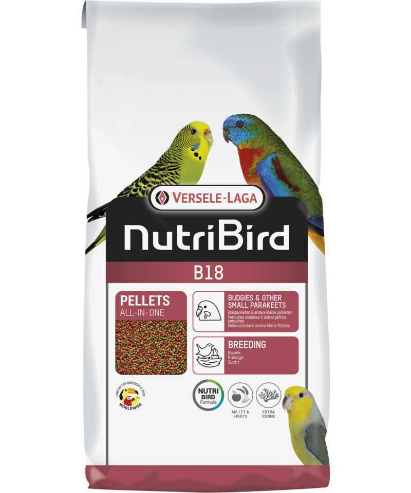 Versele-Laga Nutribird B18 Muhabbet Pelet Yem 10 Kg