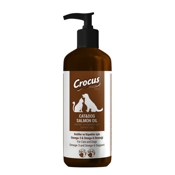 Crocus Kedi Köpek Somon Yağı 200 ml