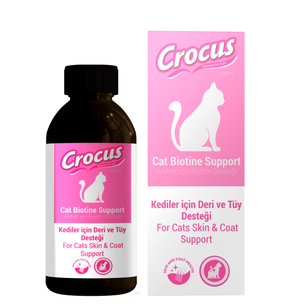 Crocus Kedi Tüy Sağlığı Damlası 100 ml