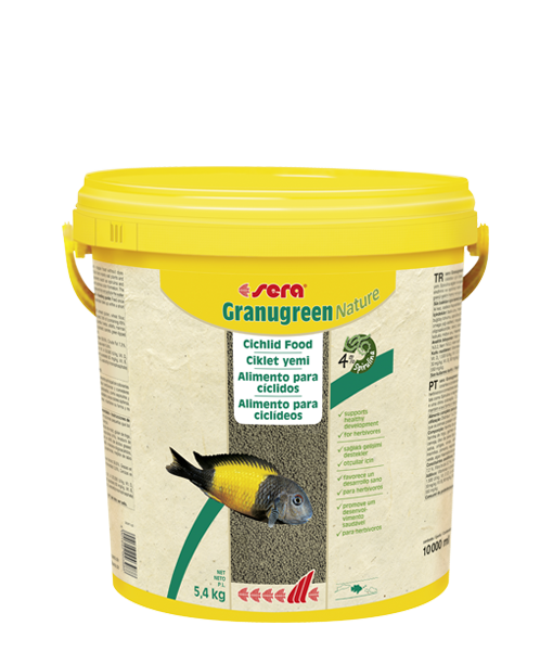 Sera Granugreen Nature Balık Yemi 10 Lt