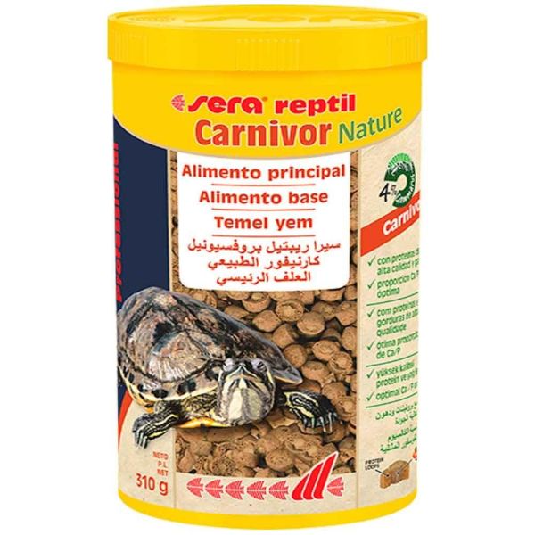 Sera Reptil Professional Carnivor Nature Etçil Kaplumbağa Yemi 1000 ml