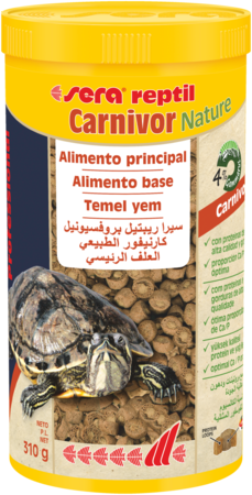 Sera Reptil Professional Carnivor Nature Etçil Kaplumbağa Yemi 1000 ml