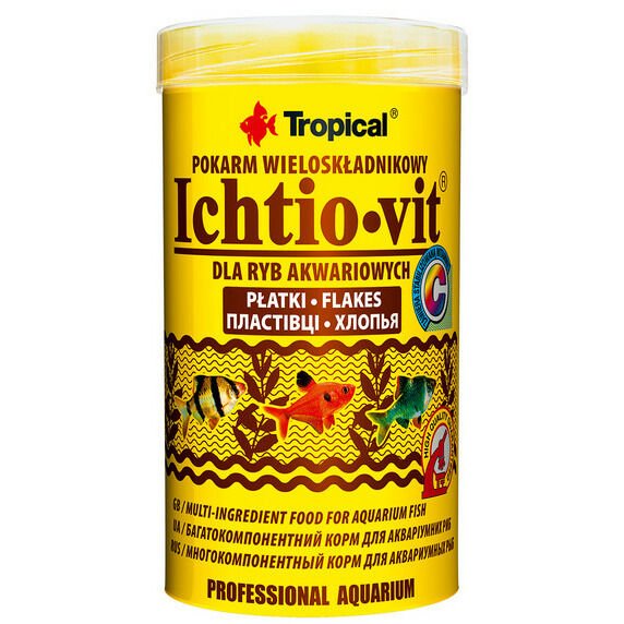 Tropical Ichtio-Vit Balık Yemi 1000 ml
