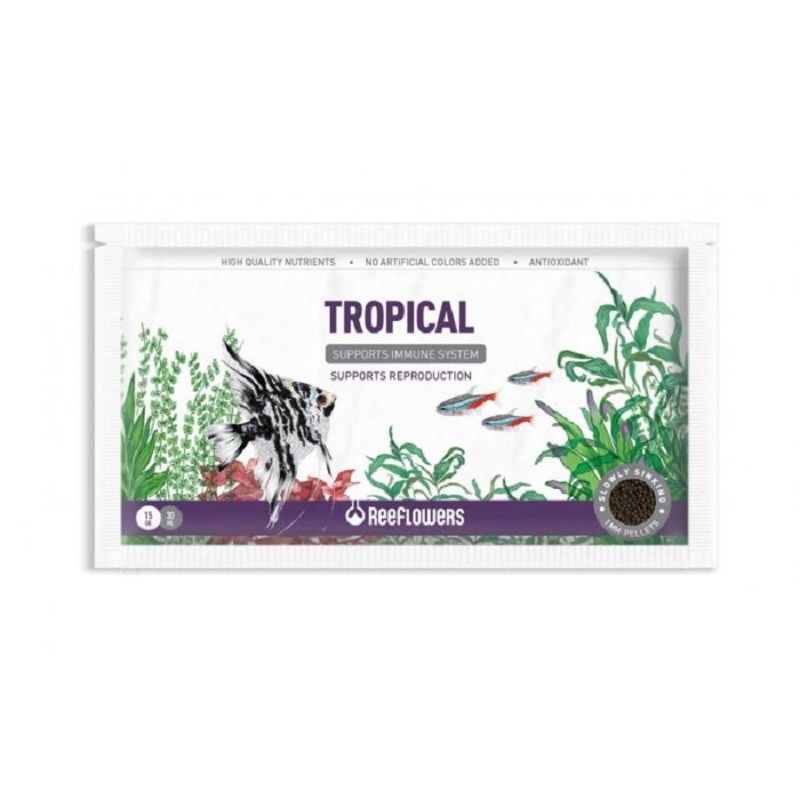 Reeflowers Tropical Pellet Balık Yemi 15 Gr
