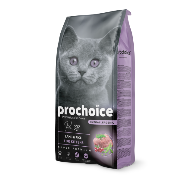 Prochoice Pro38 Kittens - Lamb & Rice Kedi Maması 15 Kg