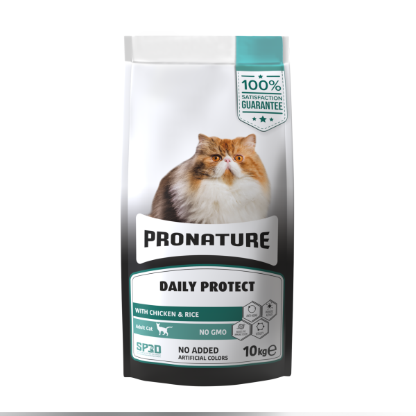 Pronature Tavuklu ve Pirinçli Yetişkin Kedi Maması 10 Kg