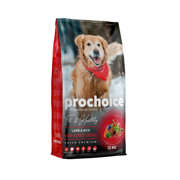 Prochoice Fit & Healthy - Adult Lamb & Rice Köpek Maması 12 Kg