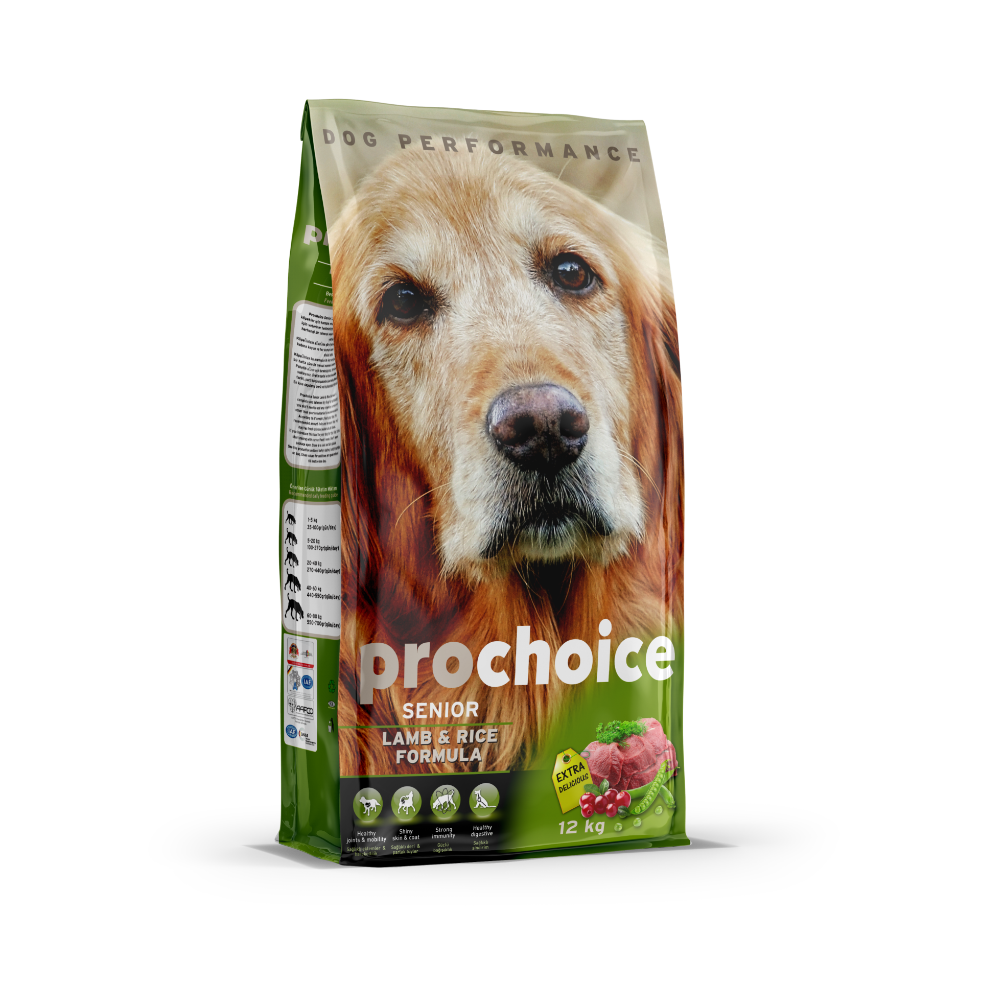 Prochoice Senior Lamb & Rice Köpek Maması 12 Kg