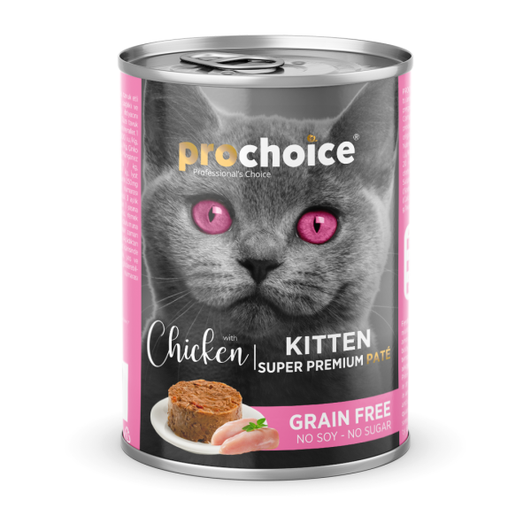 Prochoice Chicken Pate For Kittens Kedi Yaş Maması 400 gr