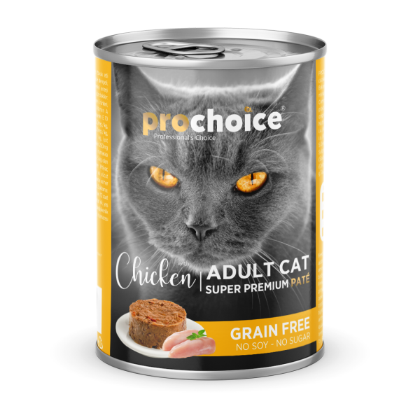 Prochoice Chicken Pate For Adult Cats Yaş Kedi Maması 400 gr