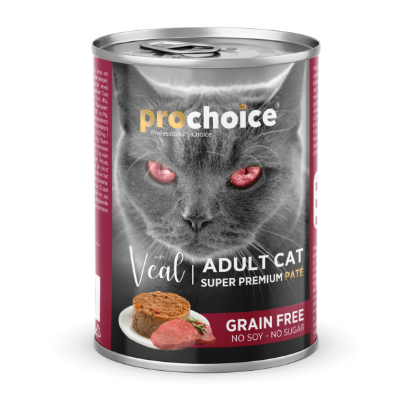 Prochoice Veal Pate For Adult Cats Yaş Kedi Maması 400 gr