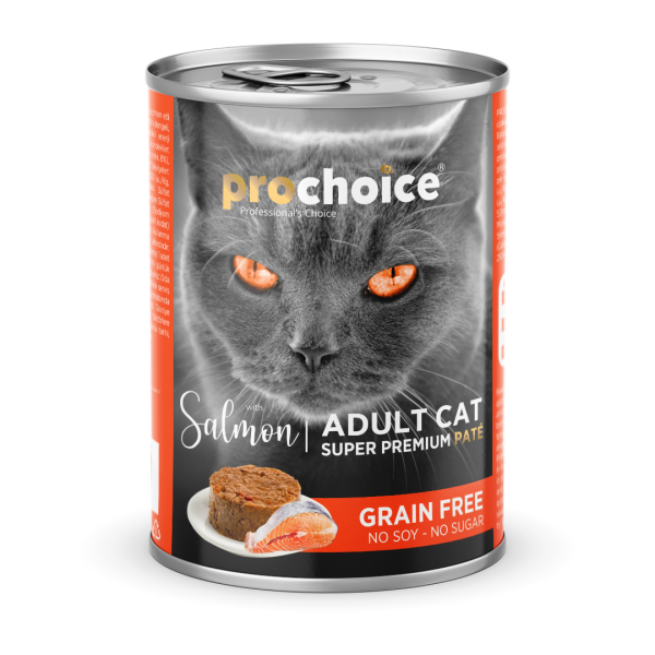 Prochoice Salmon Pate For Adult Cats Yaş Kedi Maması 400 gr
