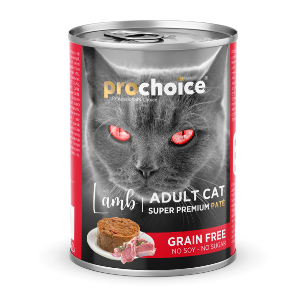Prochoice Lamb Pate For Adult Cats Yaş Kedi Maması 400 gr