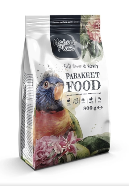 Nature Plan Paraket Kuşu Yemi 800 gr