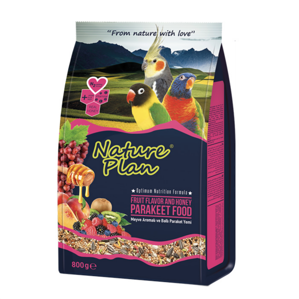 Nature Plan Paraket Kuşu Yemi 800 gr