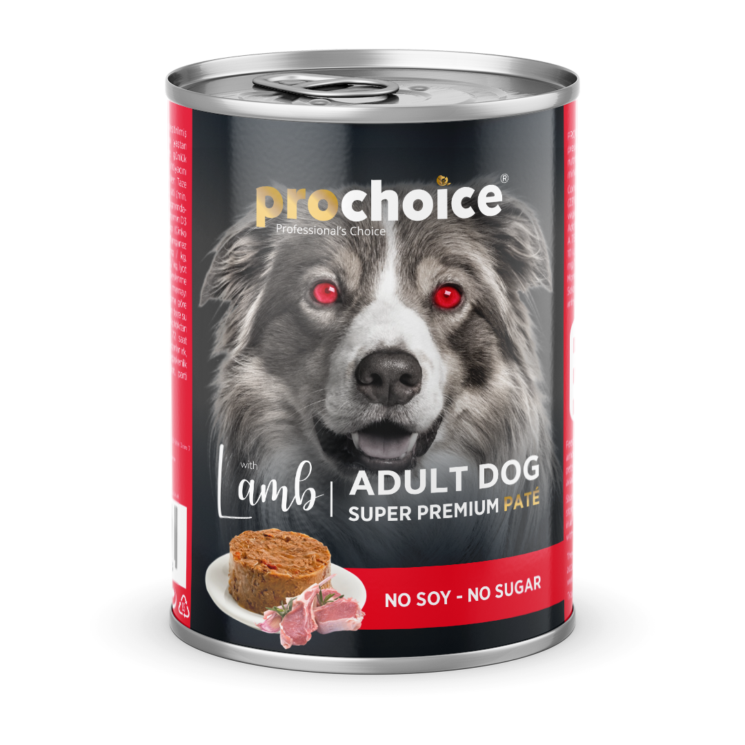 Prochoice Lamb & Rice Pate For Adult Dogs Yaş Kedi Maması 400 gr