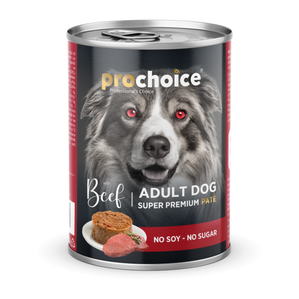 Prochoice  Beef & Rice Pate For Adult Dogs Yaş Kedi Maması 400 gr