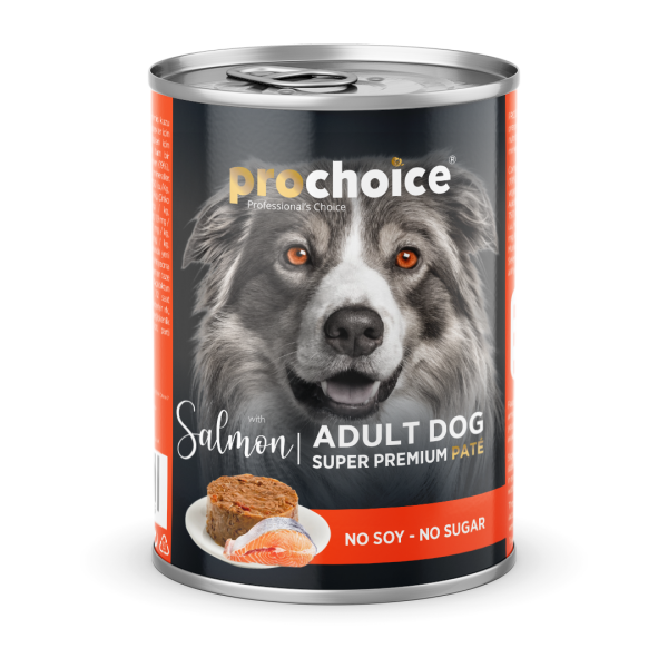 Prochoice Salmon & Rice Pate For Adult Dogs Yaş Kedi Maması 400 gr