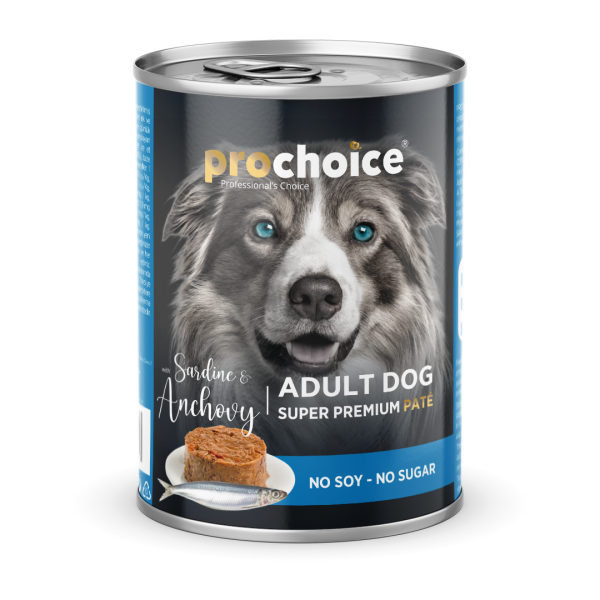 Prochoice Sardines & Anchovy Pate For Adult Dogs Yaş Kedi Maması 400 gr