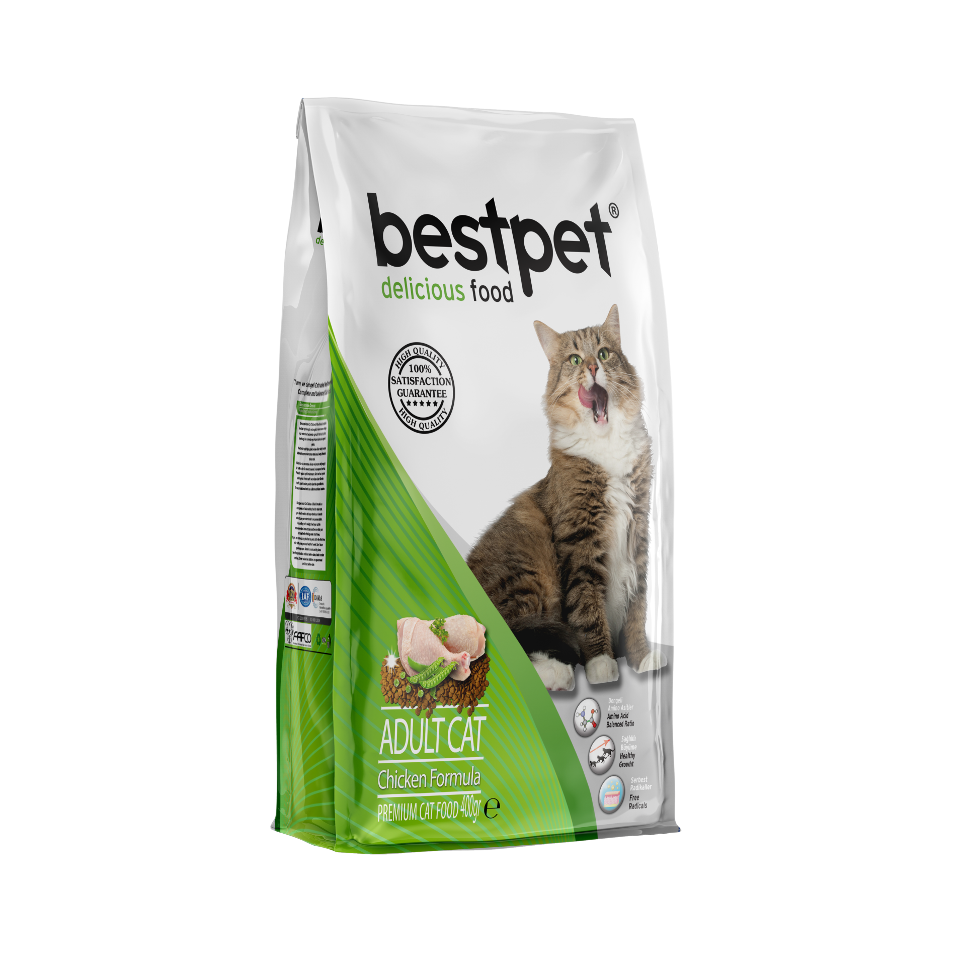 Bestpet Adult Chicken Kedi Maması 400 gr