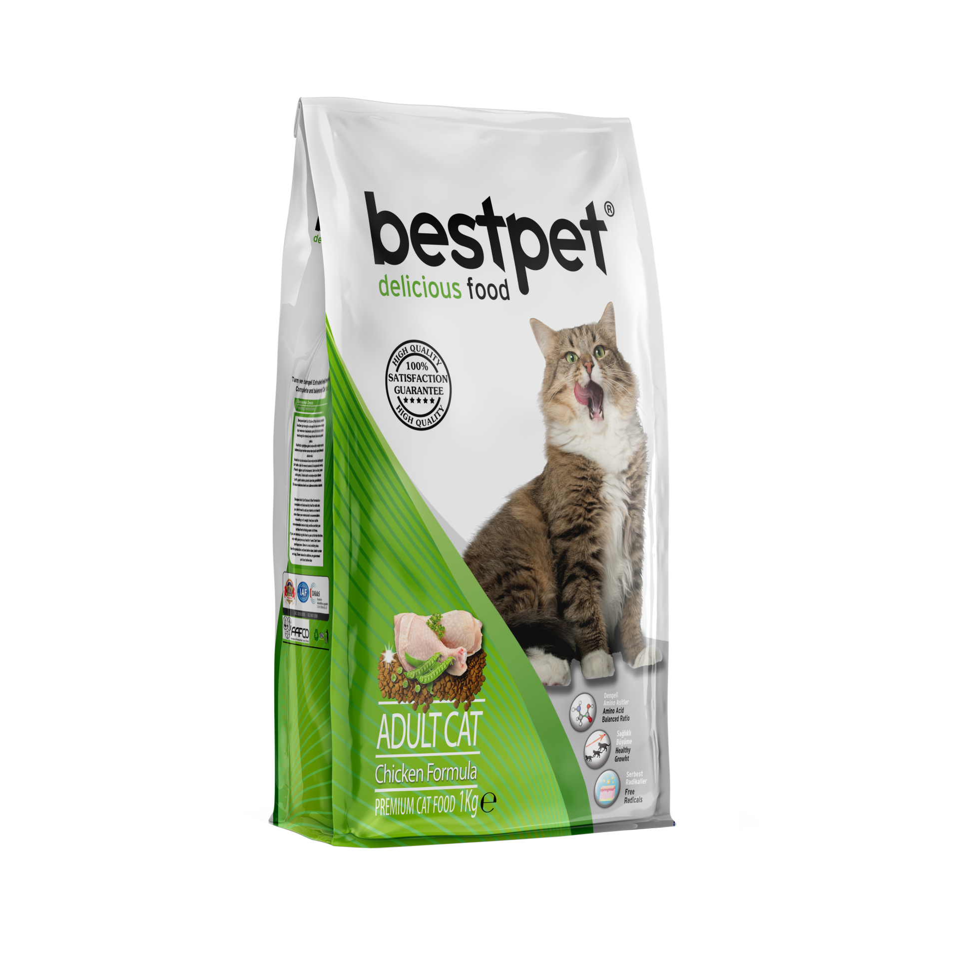 Bestpet Adult Chicken Kedi Maması 1 Kg