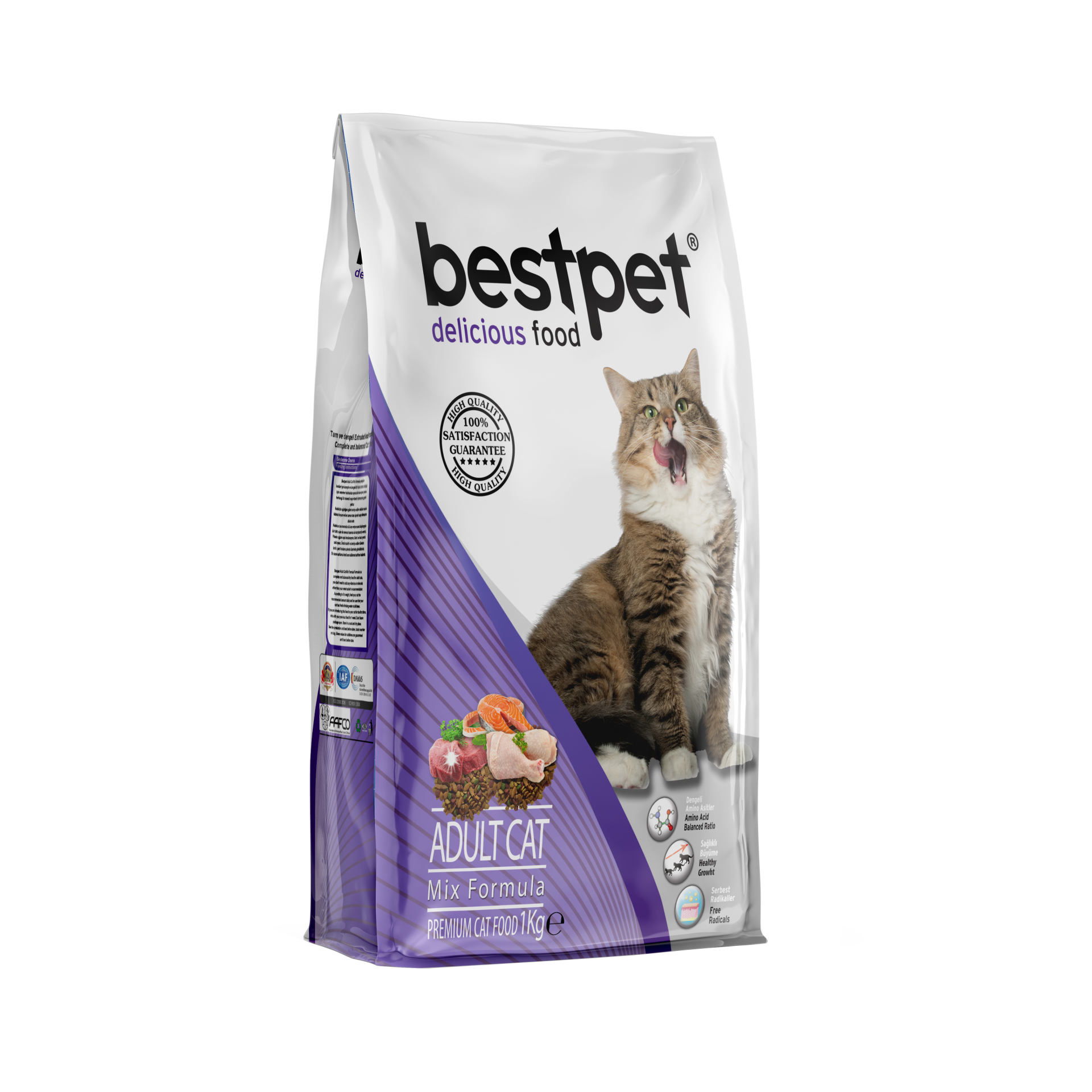 Bestpet Adult Mix Kedi Maması 1 Kg