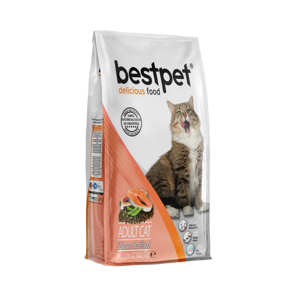 Bestpet Sterilised Cat Salmon Kedi Maması 400 gr