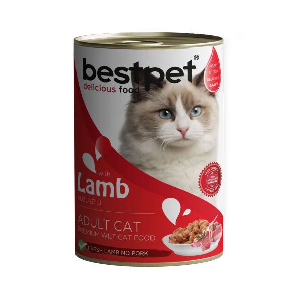 Bestpet Lamb In Gravy Yaş Kedi Maması 400 gr