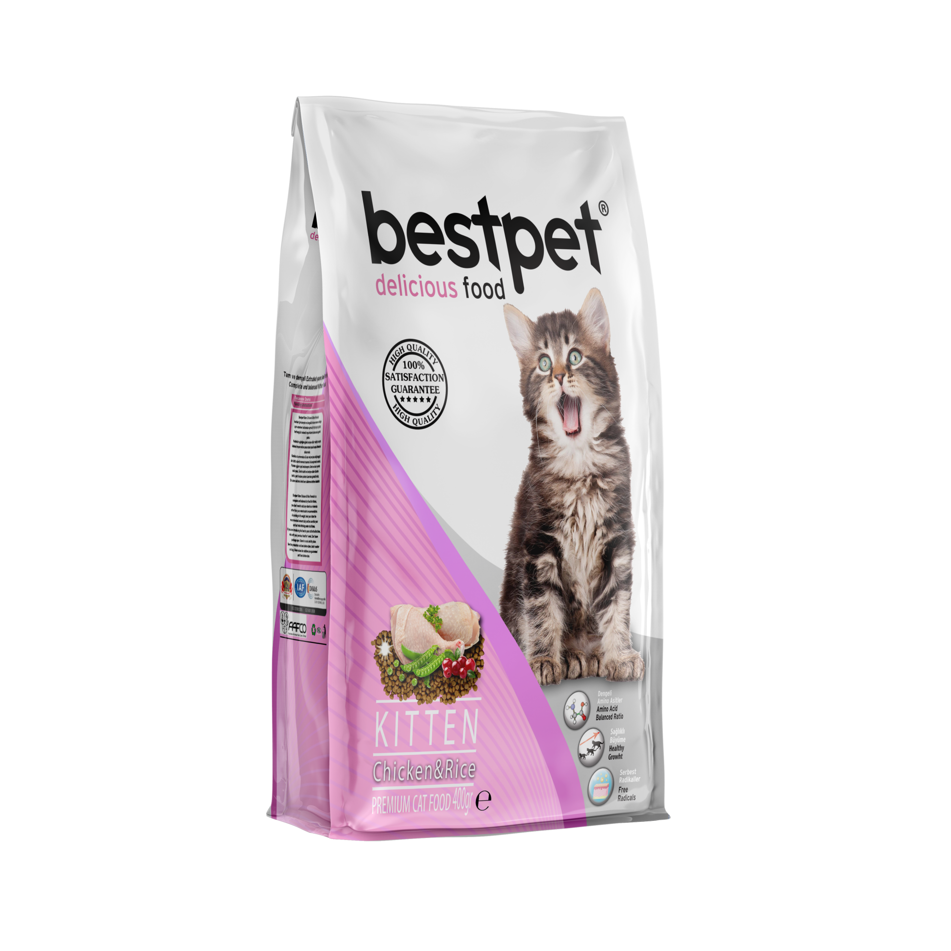 Bestpet Kitten Chicken Kedi Maması 400 gr