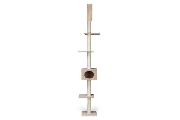 Karlıe Tırmalama Ağacı Bej 35x35x263