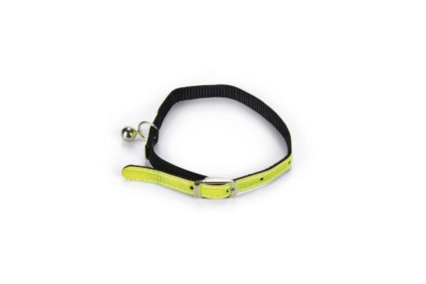 Beeztees Reflektör Kedi Boyun Tasması 29 Cm Sarı