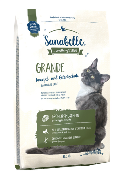 Sanabelle Grande Kıkırdak Bakımı İçin Yetişkin Kedi Maması 10 Kg