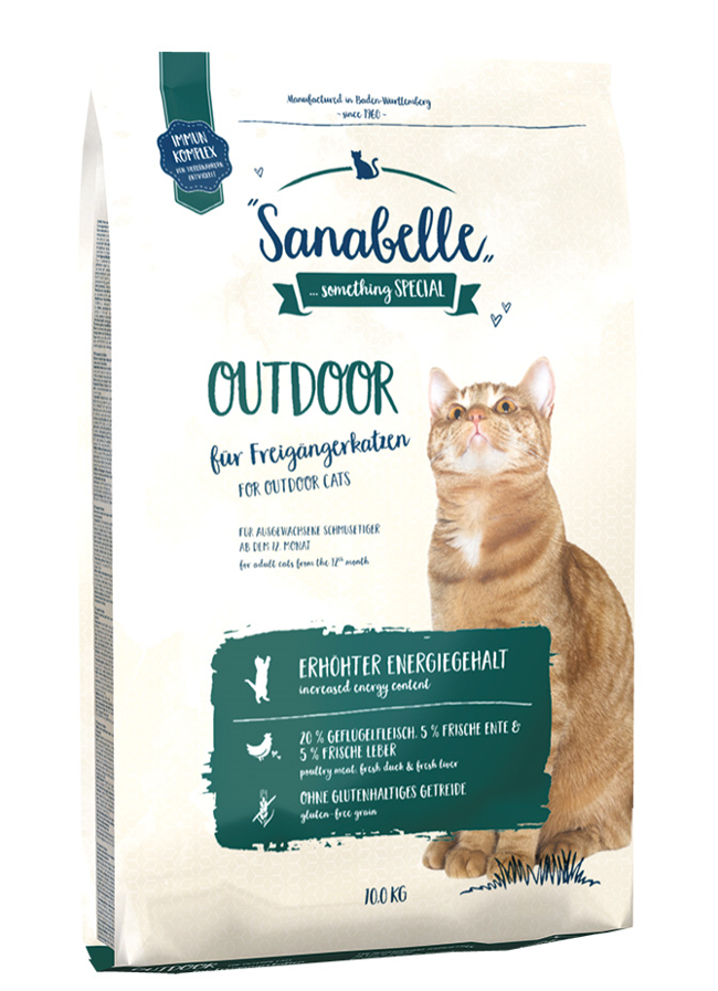 Sanabelle Outdoor Serbest Dolaşan Yetişkin Kedi Maması 10 Kg